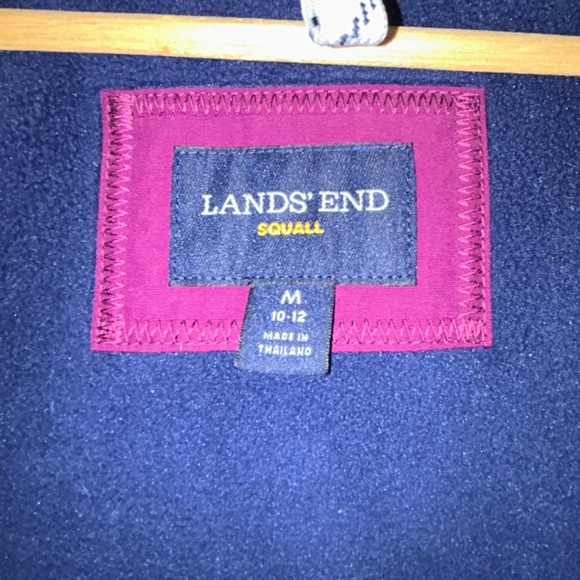 Lands' End Purple Squall Jacket - Picture 6 of 9